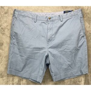 Polo Ralph Lauren Men's Stretch‎ Classic Fit Shorts 40 Blue Twill The Polo Chino